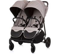 Chipolino Top Stars Poussette pliante pour 2 enfants Macadamia Beige Noir