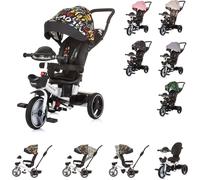 Chipolino Tricycle Tricycle Be Active 2 en 1 siège pivotant musique lumière pivotant coloré