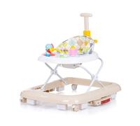 Chipolino, Trotteur 4 en 1 Party bascule, hauteur réglable, stoppeur, pliable, coloris:beige