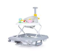 Chipolino, Trotteur 4 en 1 Party bascule, hauteur réglable, stoppeur, pliable, coloris:gris
