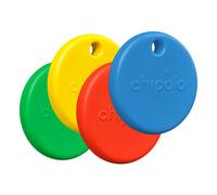 Chipolo Chipolo POP Bluetooth Tracker Pack de 4 Rouge, Bleu, Jaune, Vert Multicolore