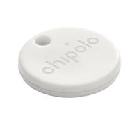 Chipolo One Point - Tracker Bluetooth pour clés, Sac - Fonctionne avec l'application Localiser Mon Appareil de Google (Android Uniquement) (Blanc cassé)