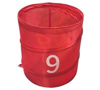 Chipping Game Bucket, Foldable Target with Portable Frame, Backyard Golf Practice Organizer, Fun Training Tool for Adults, Kids, Beginners, Family, 11.81x11.81x11.81 inches