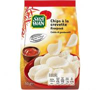 Chips À La Crevette 50G|Suzi Wan|(Lot De 4)|Best Deal
