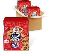 CHIPS AHOY! Big Chewy Chocolate Cookies Lot de 14 paquets de collations (1 biscuit par paquet)