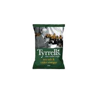 Chips au Sel de Mer et Vinaigre de Cidre TYRRELLS - 18 Paquets de 40 gr