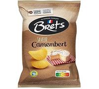 BRET'S - Chips Saveur Camembert 125G - Lot De 4