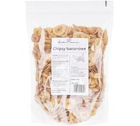 Chips De Banane Naturelles 1 kg - Croquantes, Dorées Et Gourmandes - Idéales Pour Collations, Desserts, Topping Yaourt Et Granola - Sans Conservateurs - Kuchnia Zdrowia