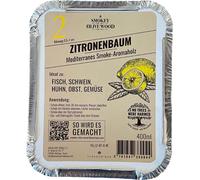 Chips de bois de citronnier pour griller et fumer 400 ml