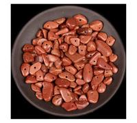 Chips de gravier, pierres irrégulières, améthystes, grenats, perles for la fabrication de bijoux, bracelets, colliers, accessoires(Khaki,3-5mm 16inches)