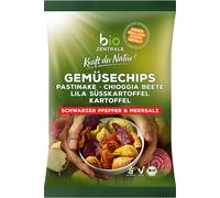 Chips de légumespoivre sel de mer croustillantes et savoureuses 80g