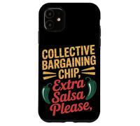 Chips de négociation collective Extra Salsa Please Fête du Travail Coque pour iPhone 11