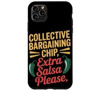 Chips de négociation collective Extra Salsa Please Fête du Travail Coque pour iPhone 11 Pro Max