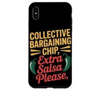 Chips de négociation collective Extra Salsa Please Fête du Travail Coque pour iPhone XS Max