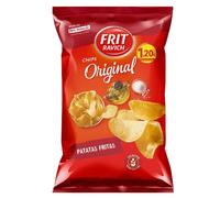 Chips de pommes de terre 110g x 12 - Snack croustillant salé, goût classique, format pratique idéal pour apéritif, pauses et partage