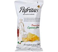 Chips de pommes de terre au piment d'Espelette et à l'huile d'olive