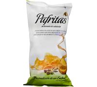 Chips de pommes de terre au sel marin et à l'huile d'olive