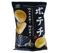Chips de pommes de terre avec assaisonnement wasabi-nori 100g KOIKEYA Japon - Lot de 3 pièces