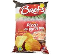 Chips de pommes de terre - Bret's - Saveur Pizza au Feu de Bois - Lot de 5 - 125 g