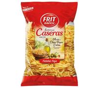 Chips de pommes de terre paille 500g x 8 - Snack croustillant salé, coupe fine et croquante, idéal pour apéritif, accompagnements et moments gourmands
