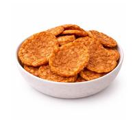 Chips protéinées soufflées arôme TEX MEX BBQ unité 25g