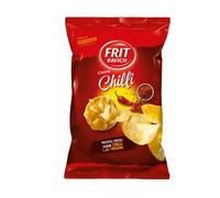 Chips saveur chili 38g x 40 - Snack croustillant salé, goût épicé et relevé, format individuel idéal pour pauses et apéritifs