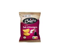 Chips Saveur Sel & Vinaigre BRET'S - 10 Paquets de 125 gr