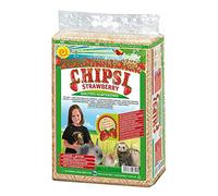 CHIPSI Strawberry Litière pour Rongeur 60 L