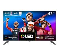 Téléviseur QLED - CHIQ - U43QM8E - 4K UHD - Smart TV - Dolby Vision HDR