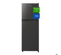 CHiQ CTM130LGE - 130L - Réfrigérateur congélateur en Haut & 44cm Slim Noir
