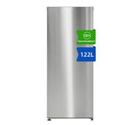 CHiQ JR122WSD Congélateur vertical en acier inoxydable 122 L, congélation 4 étoiles, mode réfrigérateur convertible, No Frost, Multi-Airflow, compresseur Inverter, 39 dB Argent