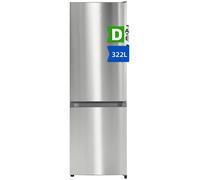 CHiQ JR318WSD Réfrigérateur congélateur combiné 322 L, Froid ventilé, Multi-flux d'air, Congélation 4 étoiles, Compresseur Inverter 37 dB, Réfrigérateur 226 L, Congélateur 96 L, Affichage tactile LED,