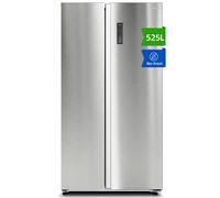 CHiQ JR525WSE Réfrigérateur-congélateur américain 525 L, sans givre, circulation d'air multiflux, réfrigérateur 333 L et congélateur 192 L, compresseur à vitesse variable, silencieux 37 dB, commande t