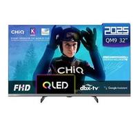 CHiQ L32QM9G 32 pouces (80 cm) FHD Smart Téléviseur , QLED, HDR10, Google TV Noir G