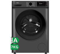 CHiQ Lave-linge frontal JW75883G, 7 kg, gris fonc tambour 470 mm, 1400 tr/min, 16 programmes, vapeur, lavage intelligent