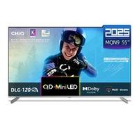 CHiQ M55QN9G Téléviseur 55 Pouces (139 cm) TV Smart 4K Mini QLED, Google TV, DLG 120Hz, HDR10 Chromecast intégrés G