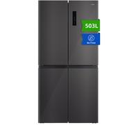 Réfrigérateur américain CHiQ CCD503NEIBE à portes multiples, 503 litres, compresseur à Inverter. Noir G
