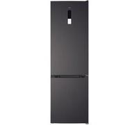CHIQ Réfrigérateur congélateur combiné, 356 L(260 +96 L) total, Sans givre, Bac à légumes, Tiroirs profonds, Mode vacances, Alarme de porte, Garantie 12 ans pour compresseur, Inox FBM351LEI42