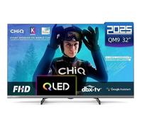 CHiQ Télévision L32QM9G 32 pouces (80 cm) FHD Smart Téléviseur , QLED TV, HDR10, Google TV