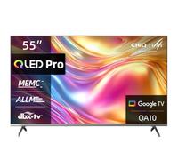 CHiQ TV QLED 4K 55 Pouces Ultra-Fin sans Cadre (55QA10) | Gaming VRR Et ALLM, Support HDR10, Dolby Audio, Wi-Fi Double Bande