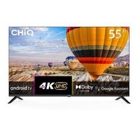 CHiQ U55P9V Téléviseur Android 4K UHD avec Dolby Vision et Google Assistant 139 cm