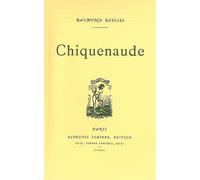 Chiquenaude - Raymond Roussel - Fata Morgana - broché - Roman