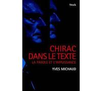Chirac dans le texte – Stock Spirits