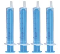 Lot de 100 seringues stériles à usage unique Piston bleu 5 ml