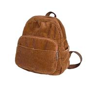Chirest Femmes petit sac à dos portefeuille femmes sac à dos Mini sac à dos beau portefeuille (Brun)