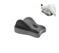 Chiro Monk Couple Pillow,Sweet Spot Pillow, 27° Angle Perfect Position,Comfort Memory Foam Wedge Pillows,Ergonomic Multi-Functional Bed Pillow,Provides Waist Support,for All Postures (light gray)