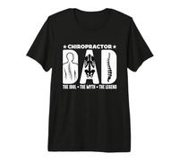 Chiropracteur Dad The Idol Physical Therapist Chiropractor T-Shirt Haut de Gamme
