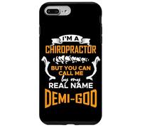 Chiropracteur Demi-Dieu - Dicton drôle de chiropracteur Coque pour iPhone 7 Plus/8 Plus