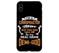 Chiropracteur Demi-Dieu - Dicton drôle de chiropracteur Coque pour iPhone XS Max