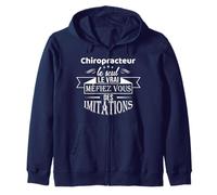 Chiropracteur Le Seul Le Vrai : Cadeau Homme Chiropracteur Sweat à Capuche